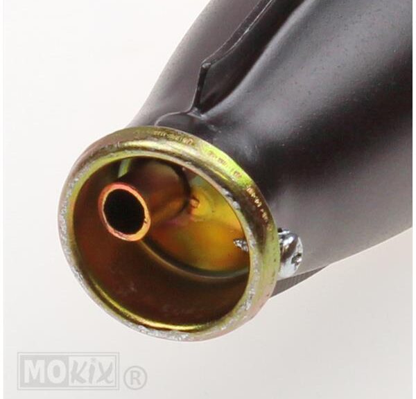 Uitlaat Tomos  A55 Motor e2 T/M e4 25mm Zwart - Jamarcol