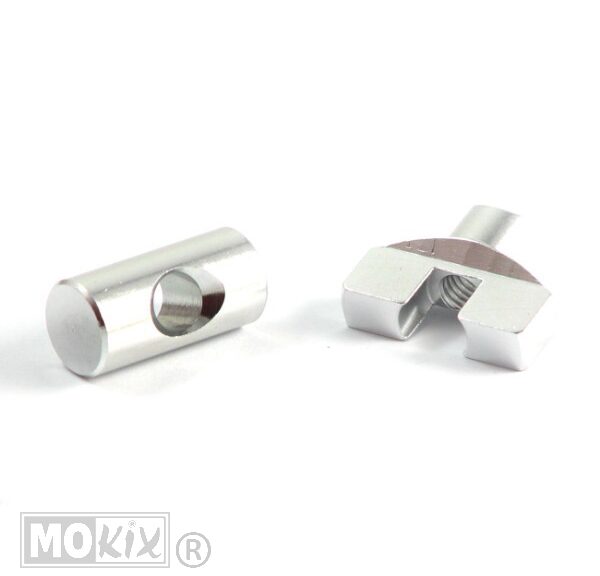 Remkabel TON + Wartel ALU Zilver - Supertec