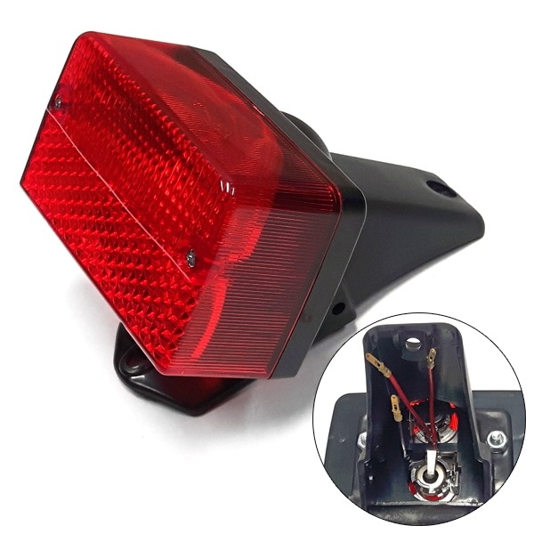 Achterlicht Tomos STD 45/25 NM + Voet