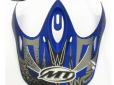 Helm Klep MX-1 Blauw - MT Helmets