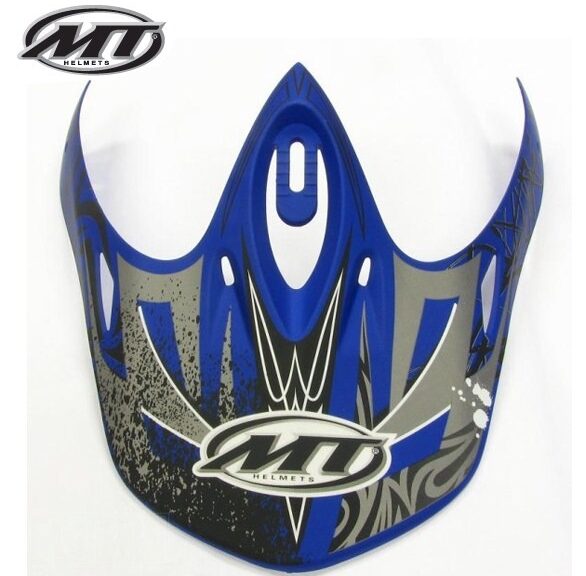 Helm Klep MX-1 Blauw - MT Helmets