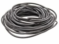 Lichtsnoer UNI 5mtr 0.5mm2 Zwart