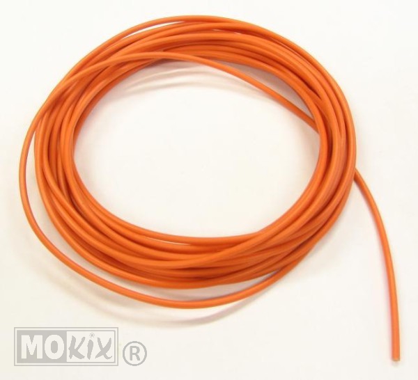 Lichtsnoer UNI 5mtr 0.5mm2 Oranje Elec