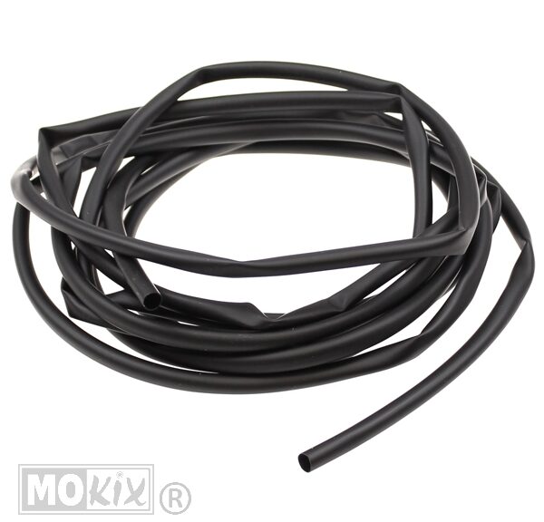 Kabel Tule  8mm Zwart 5mtr Elec