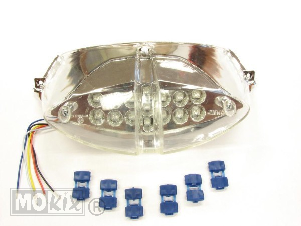 Achterlicht Peugeot Speedfight 2 LED + RAW CE
