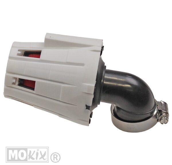 Powerfilter WIT/Rood Haaks 90° 35mm - Supertec