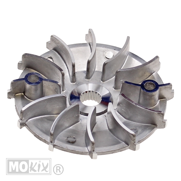 Half Poelie/Koelvin China 4T GY6 Scooter 125 ALU - Supertec