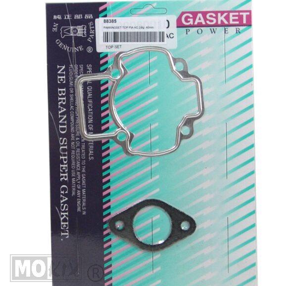 Pakkingset TOP Piaggio AC 2delig 40mm