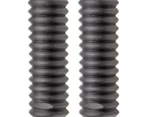 Voorvorkrubber Kreidler Zwart 19cm Set - Supertec