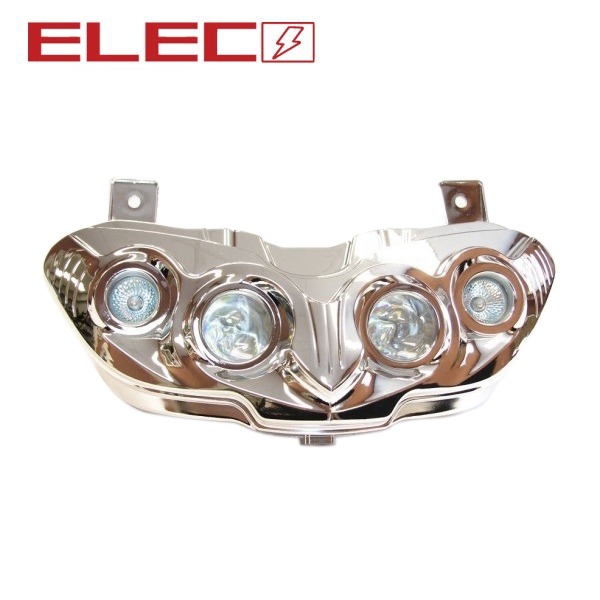 Koplamp Piaggio RUNNER07 Halogeen Chroom"