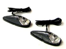 RAW-BOL Perl Opbouw LED Carbon/Blank SET Elec