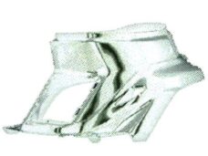 Achterkuip Yamaha BW'S 99-03 WIT - TNT