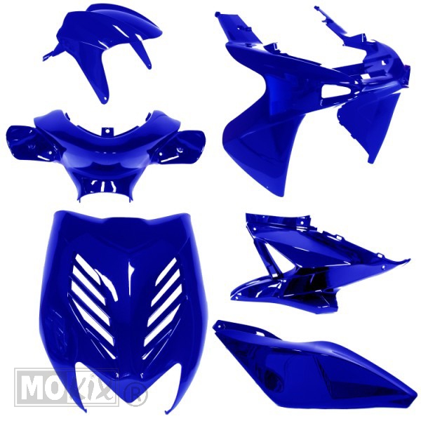 Kit de carrocería Yamaha Aerox Tuning Azul Metálico - MKX