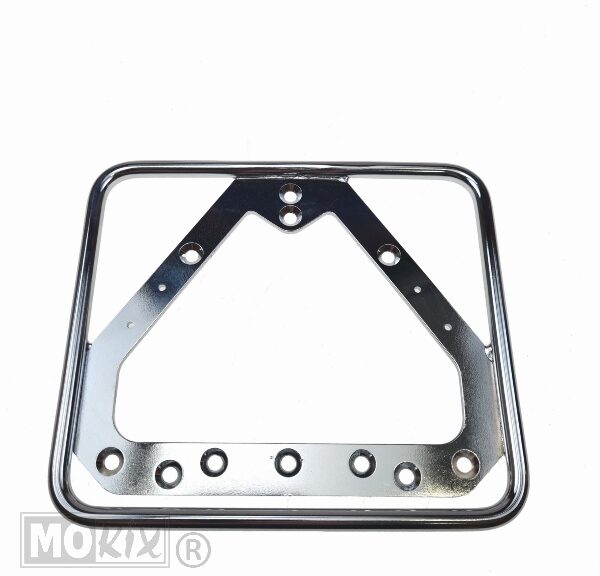 Kentekenplaathouder 145x125 Retro Chroom