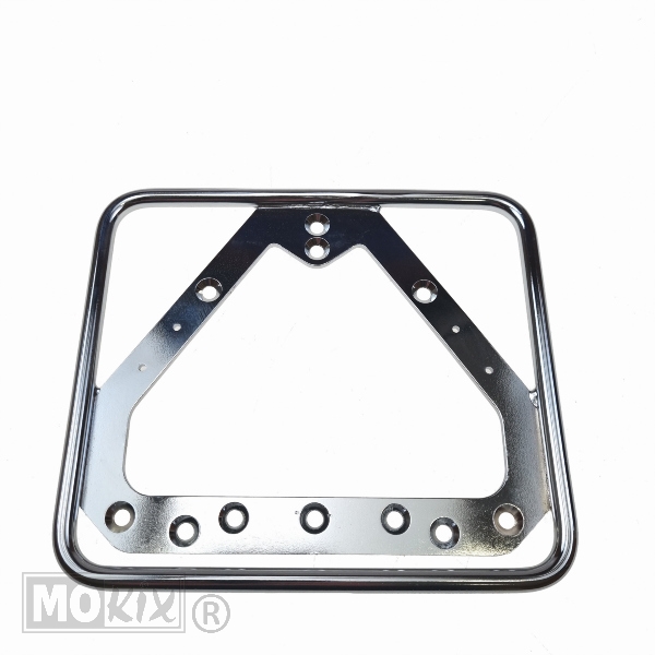 Kentekenplaathouder 145x125 Retro Chroom