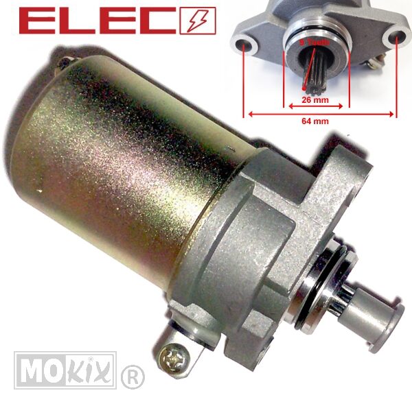88644 STARTMOTOR CHINA 2T GENERIC/KEEWAY/CPI