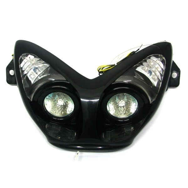 Koplamp Yamaha Aerox LED RAW Zwart