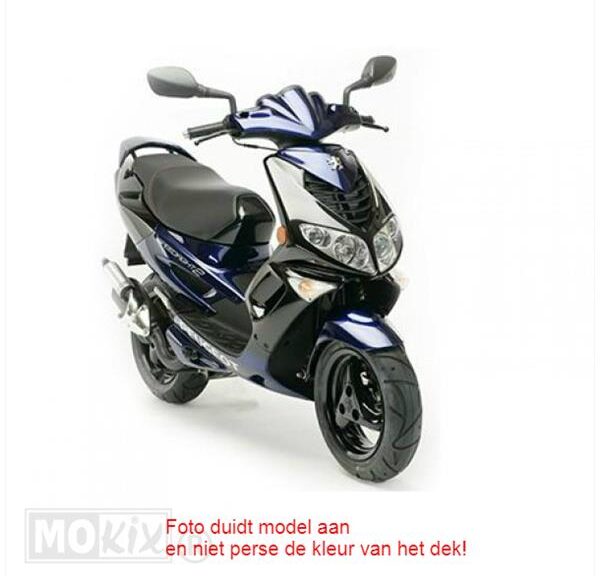 Buddy DEK Peugeot Speedfight Cobra Zwart/WIT - Xtreme