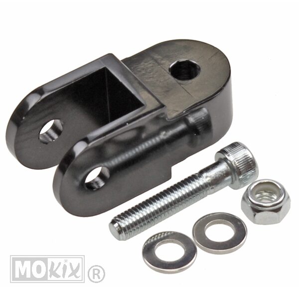 Schokbrekerverhoger Minarelli/PEU 8-40mm Zwart