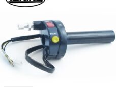 Handle GAS UNI Start/Licht Zwart Tuning