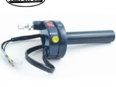 Handle GAS UNI Start/Licht Zwart Tuning