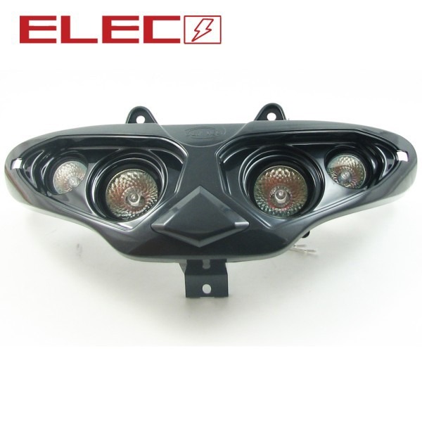 Koplamp Piaggio RUNNER99 Quattro Zwart"