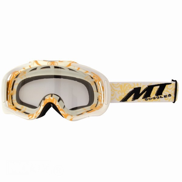 Bril Cross MT PRO II WIT - MT Helmets