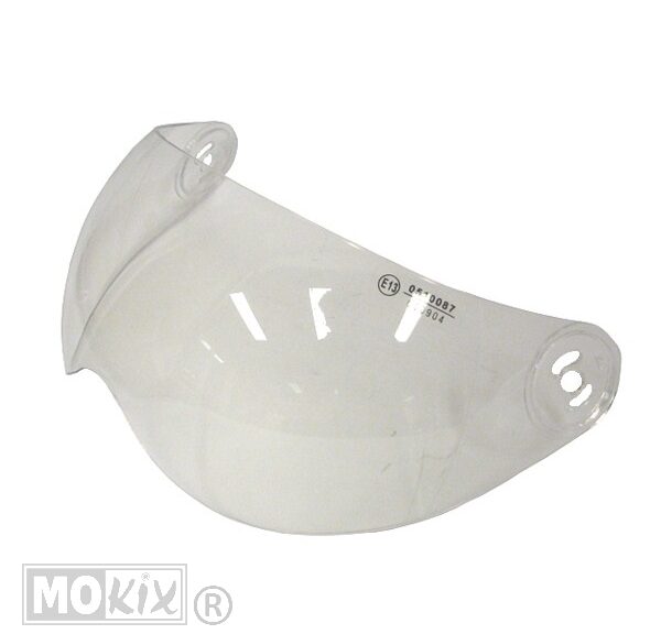 Vizier Retro Leer ›4.3cm Blank - MT Helmets