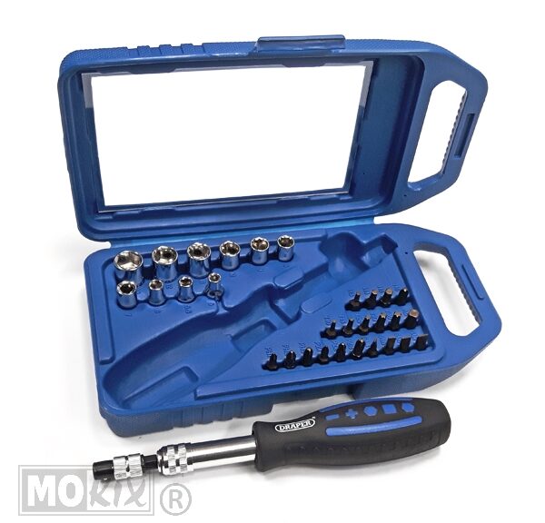 Flexible Schroevendraaier/Doppen KIT (31delig)