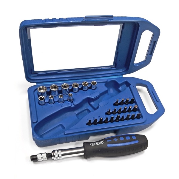 Flexible Schroevendraaier/Doppen KIT (31delig)
