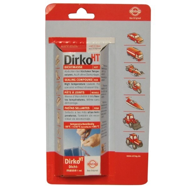 Pakking Vloeibaar Dirko HT Rood 90gr