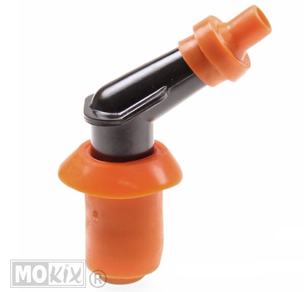 Bougie DOP China 4T GY6 + Rubber Oranje Elec