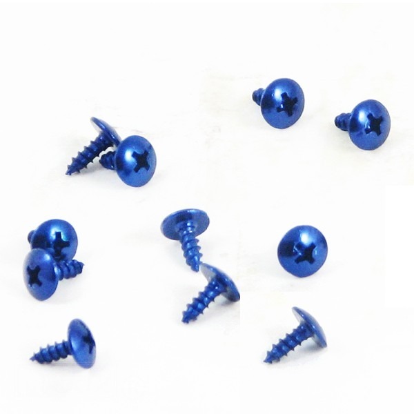 Parkerset Aluminium 4x12 Blauw 10st