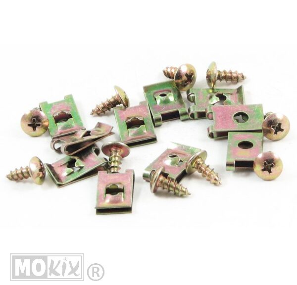 Speednut + Parker M5 X 12 10set - Bollard