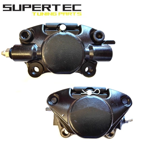 Remklauw Piaggio ZIP/LX/LXV/Vespa S Zwart Voor - Supertec