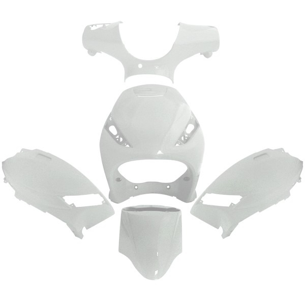 Plaatwerk KIT Piaggio ZIP00 AC (5) WIT" - MKX