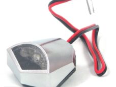 Kentekenplaatverlichting LED Chroom
