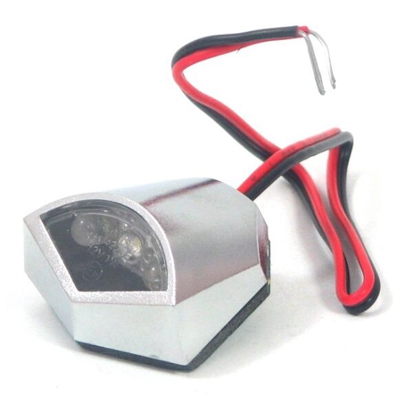 Kentekenplaatverlichting LED Chroom