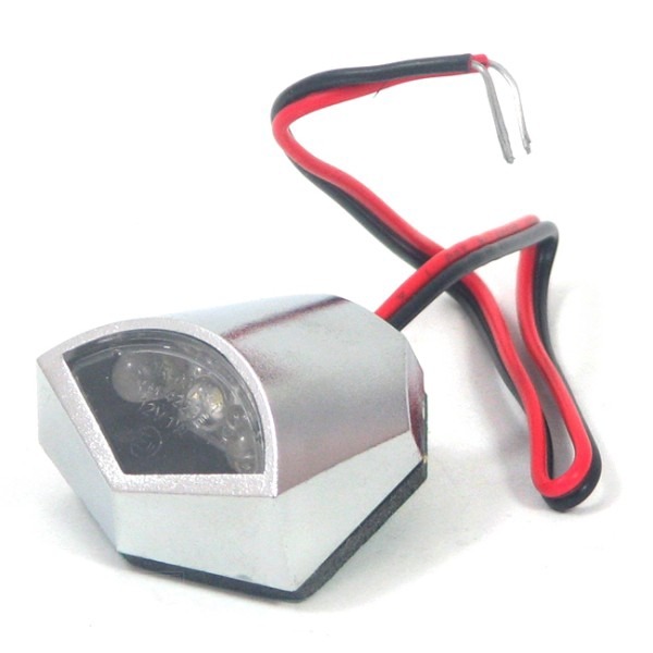 Kentekenplaatverlichting LED Chroom
