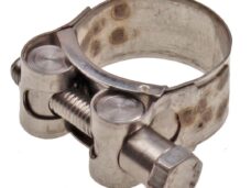 Uitlaatklem Bocht 32-35mm (20mm) M8 RVS - Silex