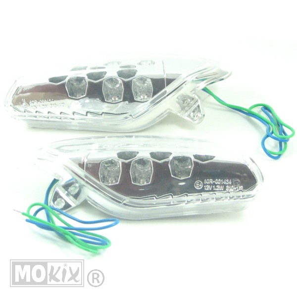 RAW-BOL Aprilia SR50R LED CE Voor SET CE