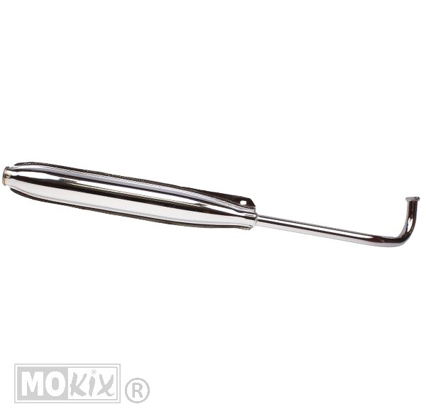 Uitlaat Tomos A35 STD e1 22mm Chroom - Silex
