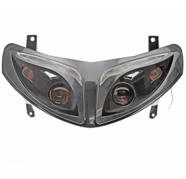 Koplamp Peugeot Speedfight 2 CE LED RAW Zwart