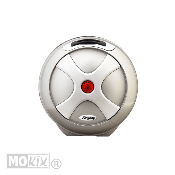 Topkoffer Xingbag K19 Zilver/WIT