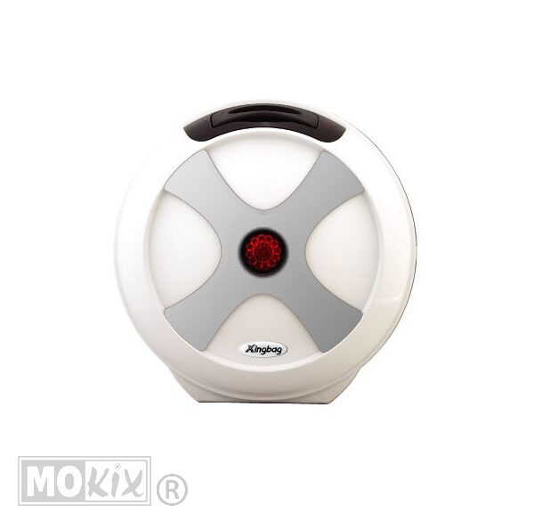 Topkoffer Xingbag K19 WIT/Zilver