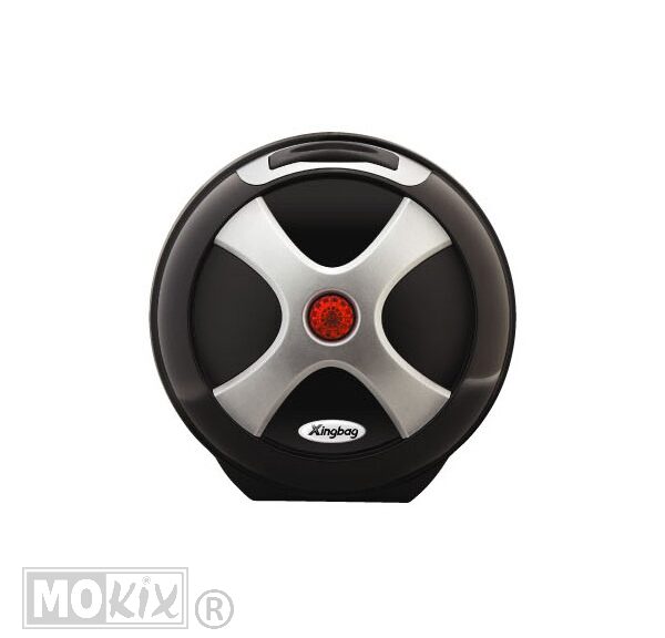 Topkoffer Xingbag K19 Zwart/Zilver