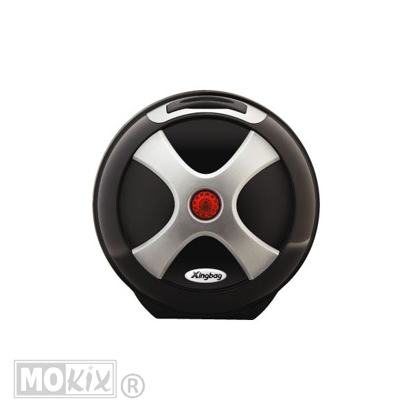 Topkoffer Xingbag K19 Zwart/Zilver