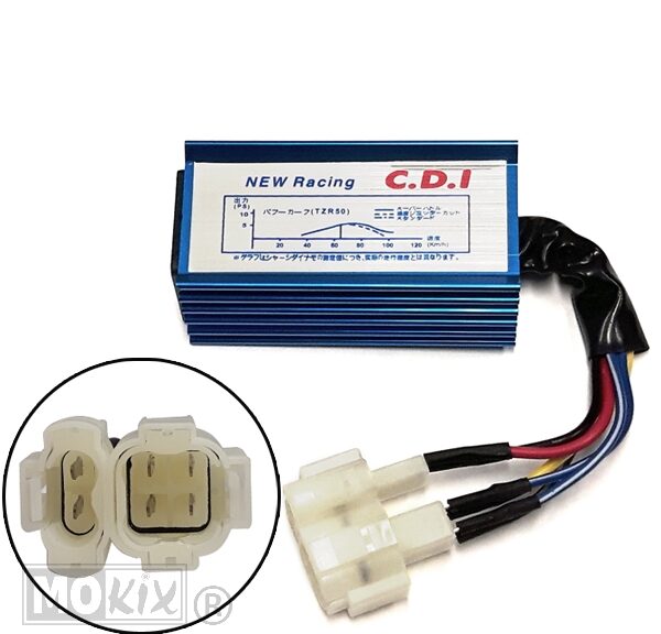 CDI Unit China 4T Scooter GY6 Racing Stekker B6 AC
