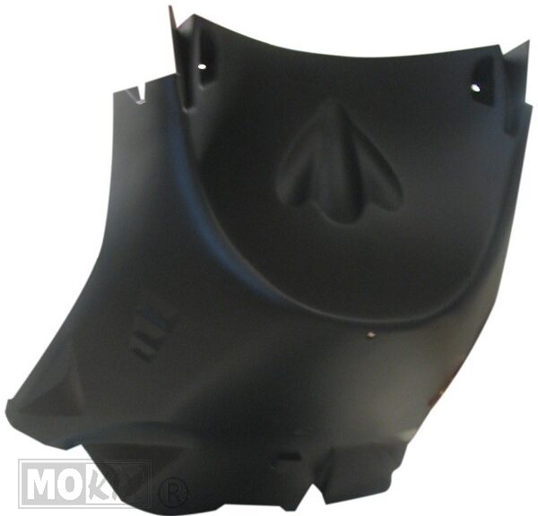 Onderspoiler Yamaha Aerox 1998-2012 MAT Zwart