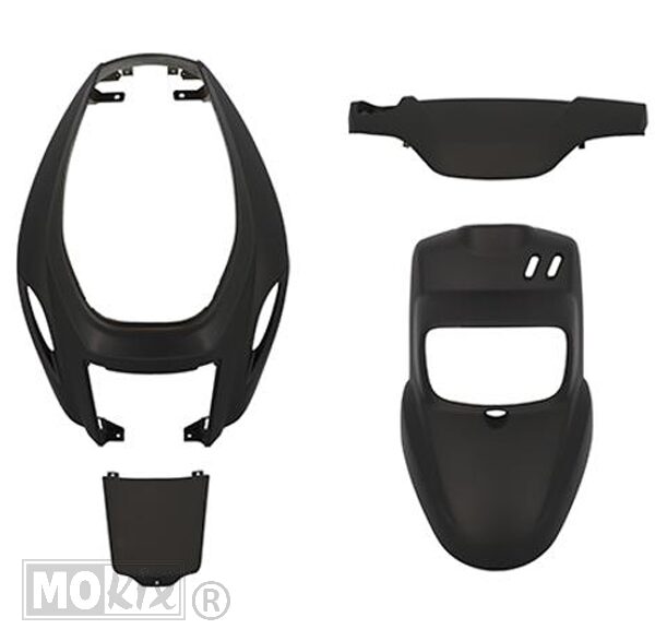 Plaatwerk KIT Yamaha BW04 MAT Zwart" - MKX